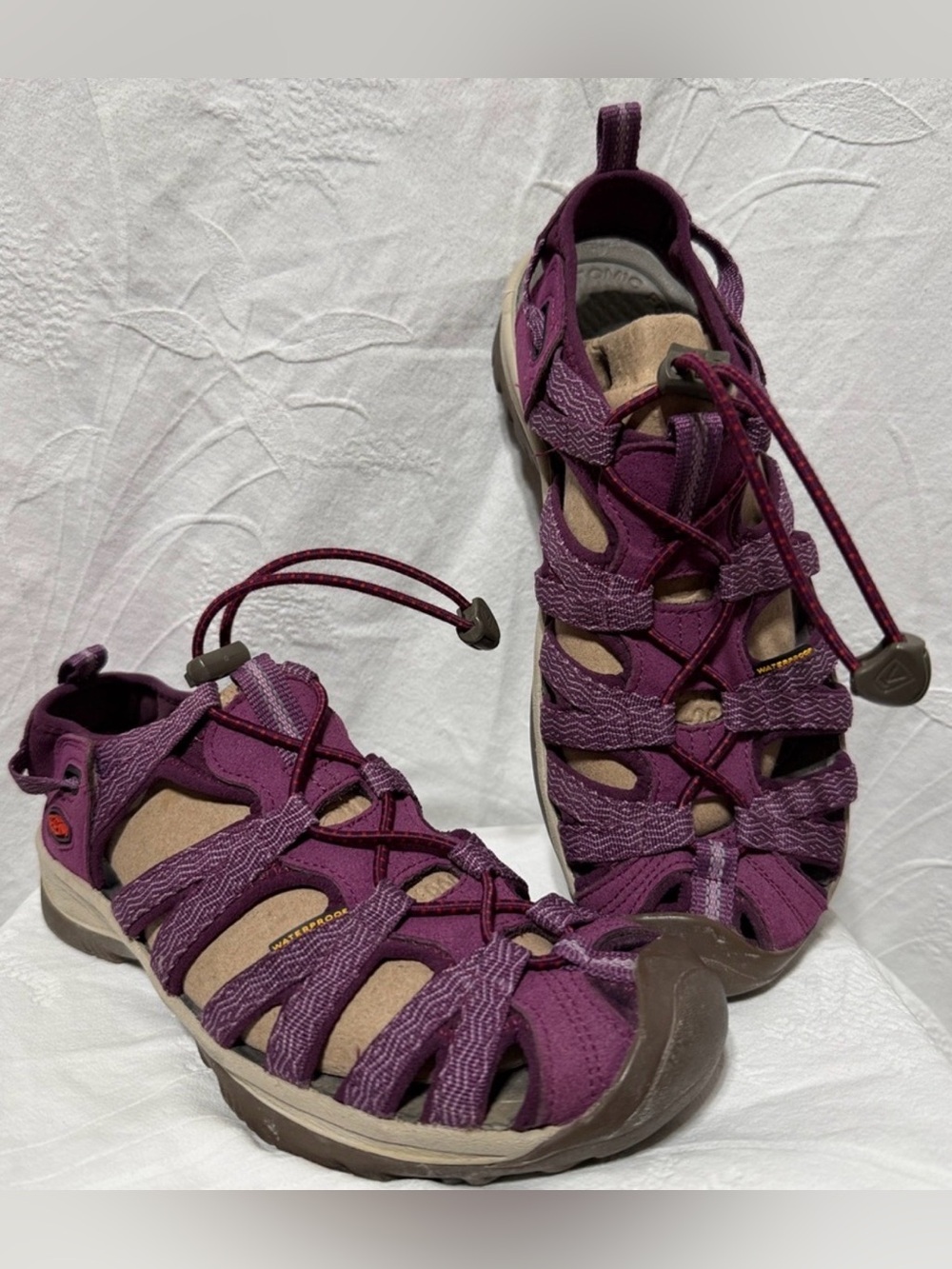 Women’s KeenPurple Outdoor Sandal — Sporty Strappy Design Size 8